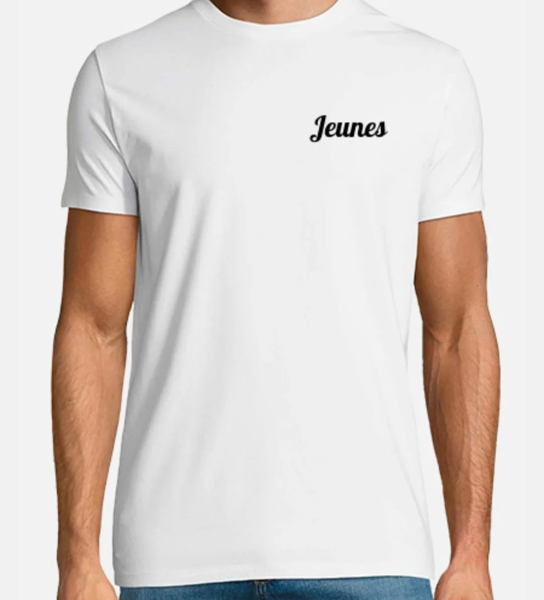 T-shirt JEUNES vu de face